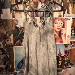 American Eagle gray tank top